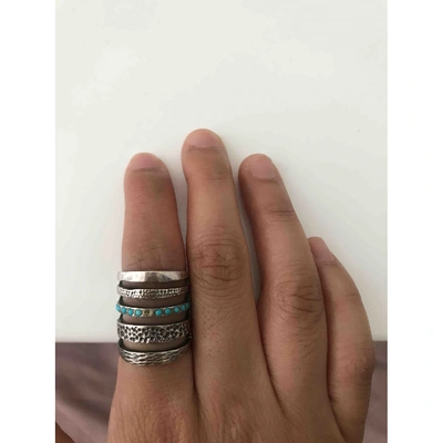 Pre-owned Pamela Love Ring In Silver