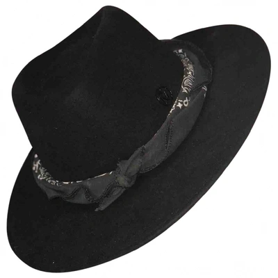 Pre-owned Maison Michel Black Wool Hat