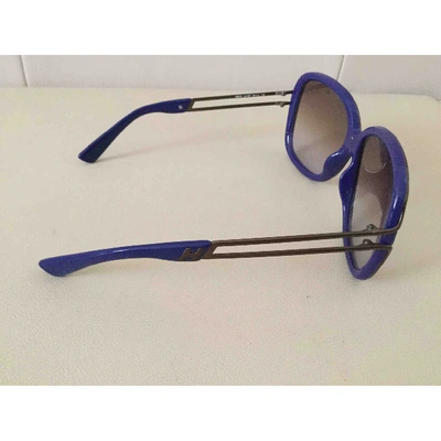 Pre-owned Hogan Blue Sunglasses