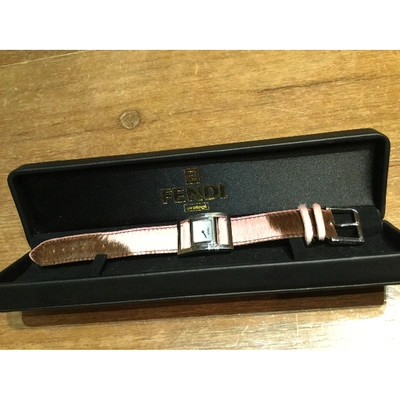 Pre-owned Fendi Watch In Other