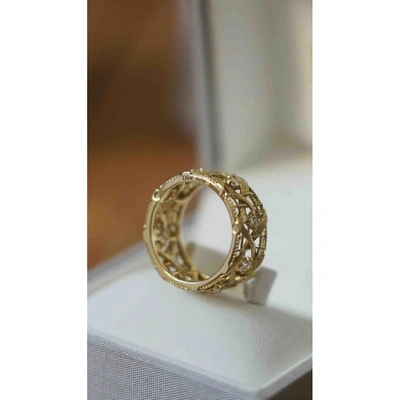 Pre-owned Dior Gold Yellow Gold Ring