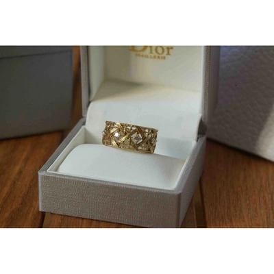 Pre-owned Dior Gold Yellow Gold Ring