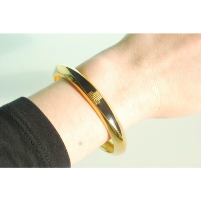 Pre-owned Lanvin Gold Metal Bracelet