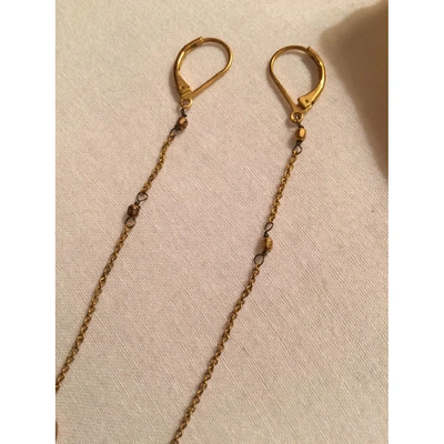 Pre-owned Isabel Marant Étoile Earrings In Gold