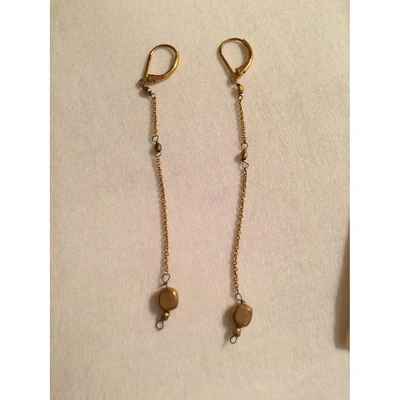 Pre-owned Isabel Marant Étoile Earrings In Gold
