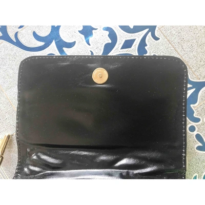 Pre-owned Moschino Leather Wallet In Brown