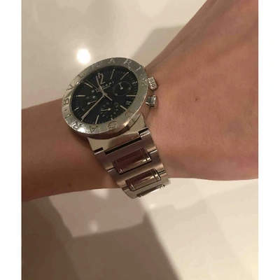 Pre-owned Bulgari Watch In Silver
