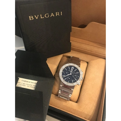 Pre-owned Bulgari Watch In Silver