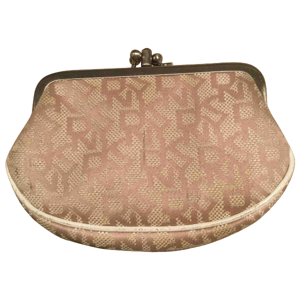 dkny beige purse