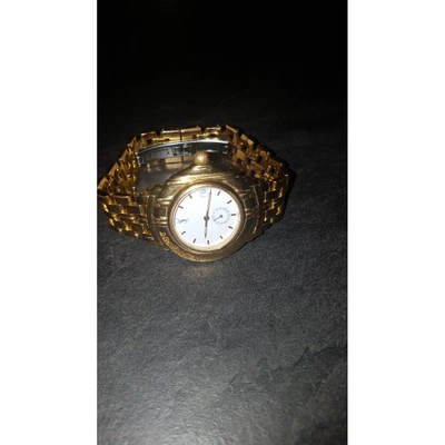 Pre-owned Saint Laurent Watch In Gold