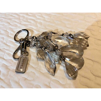 Pre-owned Prada Silver Bag Charms