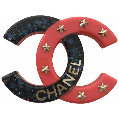 Pre-owned Chanel Pink Pins & Brooches