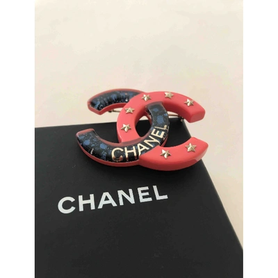 Pre-owned Chanel Pink Pins & Brooches