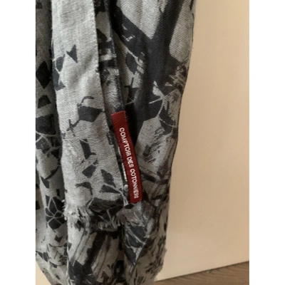 Pre-owned Comptoir Des Cotonniers Scarf In Grey
