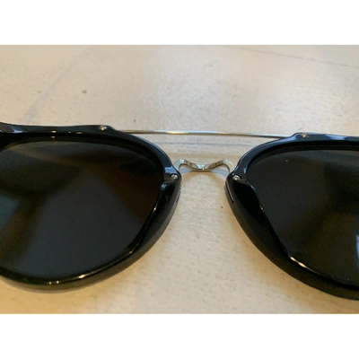 Pre-owned Retrosuperfuture Black Metal Sunglasses