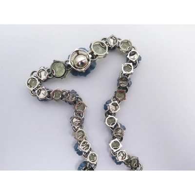 Pre-owned Prada Necklace In Silver