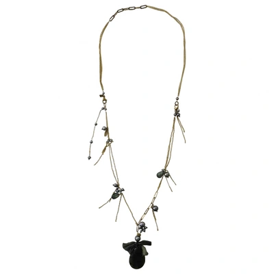 ALEXIS BITTAR Pre-owned Necklace In Gold