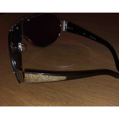 Pre-owned Valentino Metallic Sunglasses