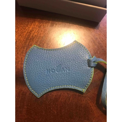 Pre-owned Hogan Leather Purse In Blue