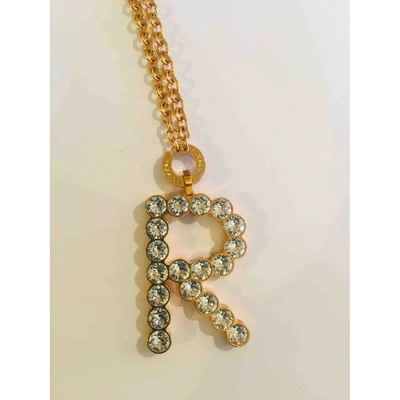 Pre-owned Rebecca Necklace In Gold