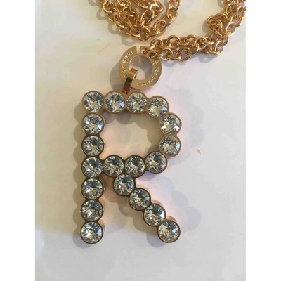 Pre-owned Rebecca Necklace In Gold