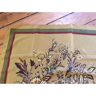 Pre-owned Escada Silk Handkerchief In Other