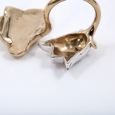 Pre-owned Dior Gold Metal Ring