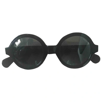 Pre-owned Bob Sdrunk Black Sunglasses