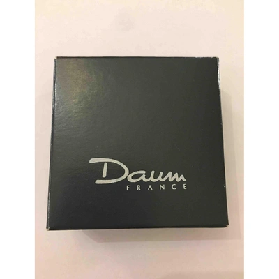 Pre-owned Daum Gold Metal Earrings