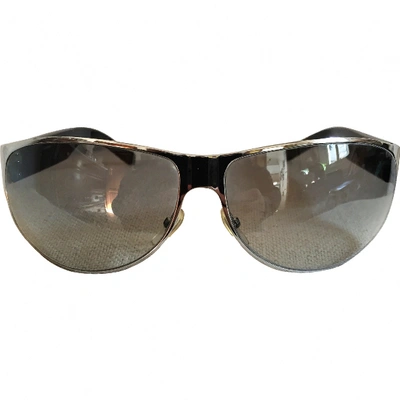 Pre-owned Saint Laurent Silver Metal Sunglasses
