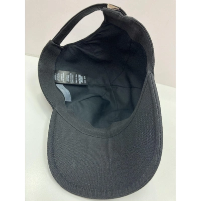 Pre-owned Lanvin Cloth Hat In Black