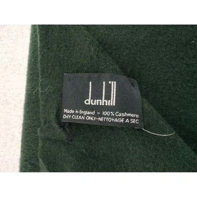 Pre-owned Alfred Dunhill Cashmere Scarf & Pocket Square In Other