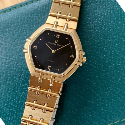 Pre-owned Universal Geneve Watch In Gold