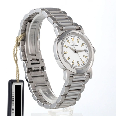 Pre-owned Universal Geneve Watch In White