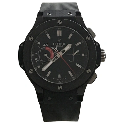 Pre-owned Hublot Big Bang  Black Ceramic Watch