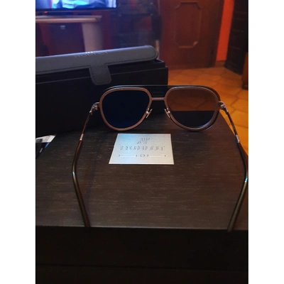 Pre-owned Hublot Grey Metal Sunglasses