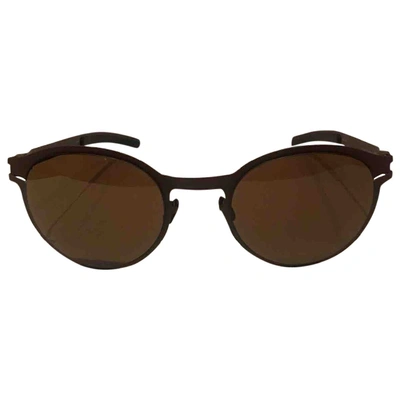 Pre-owned Mykita Brown Metal Sunglasses