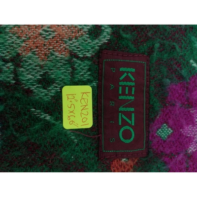 Pre-owned Kenzo Wool Scarf & Pocket Square In Other