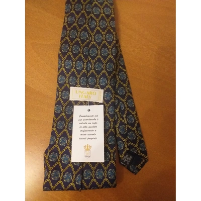 Pre-owned Emanuel Ungaro Silk Tie In Other