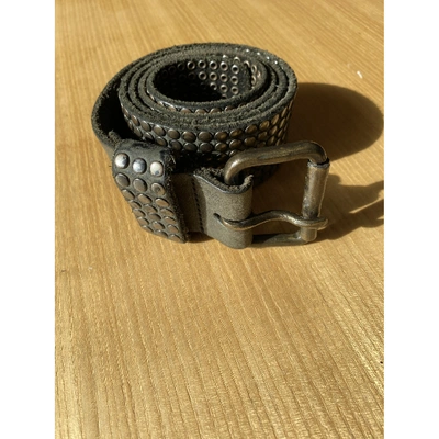 Pre-owned Htc Grey Metal Belt
