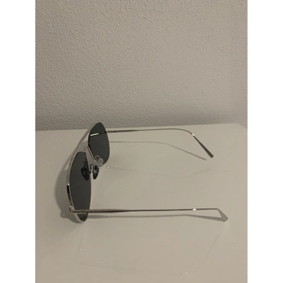 Pre-owned Acne Studios Silver Metal Sunglasses