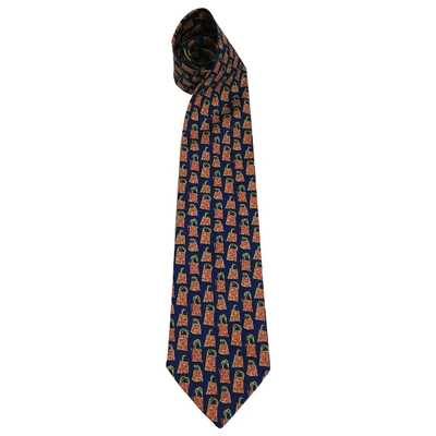 Pre-owned Emanuel Ungaro Silk Tie In Multicolour