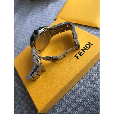 Pre-owned Fendi Watch In Metallic