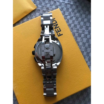 Pre-owned Fendi Watch In Metallic