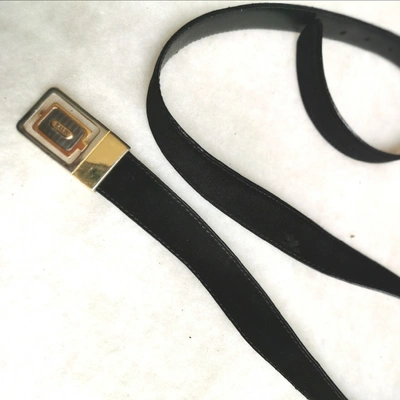 Pre-owned Bally Belt In Black