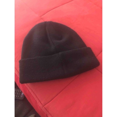 Pre-owned Kappa Wool Hat In Black