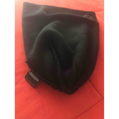 Pre-owned Kappa Wool Hat In Black