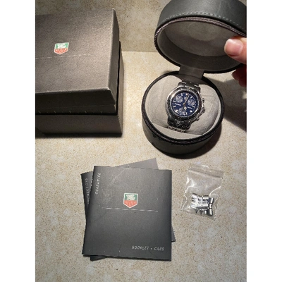 Pre-owned Tag Heuer Silver Steel Watch