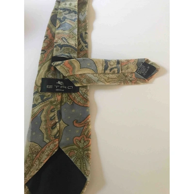 Pre-owned Etro Tie In Other