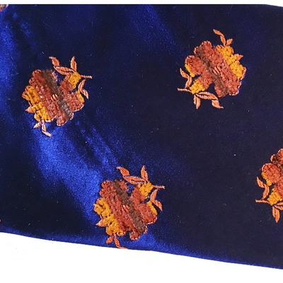 Pre-owned Romeo Gigli Silk Tie In Blue